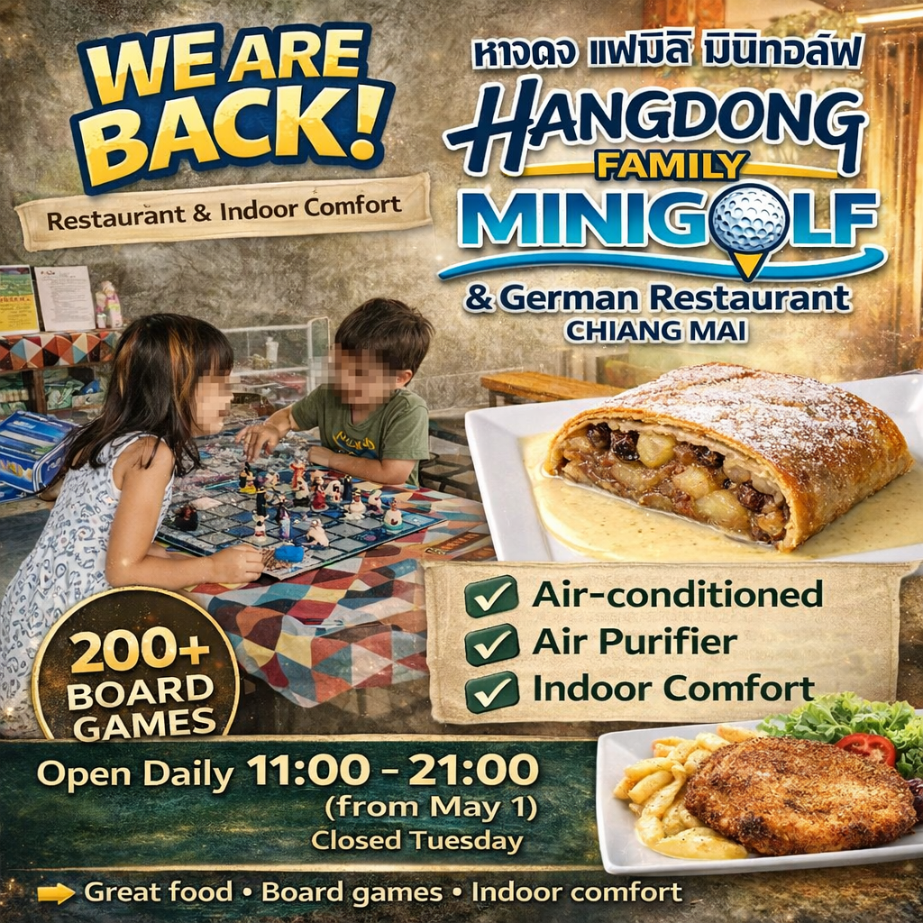 We Are Back – Indoor Comfort, German Food & Family Time in Hangdong