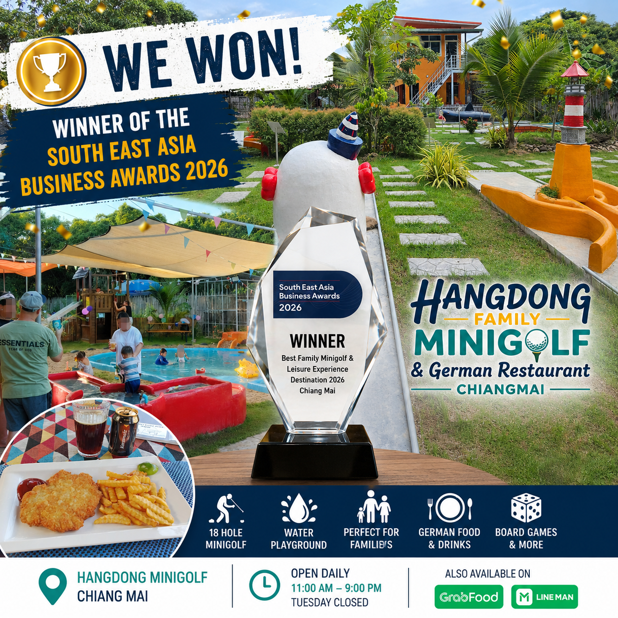 Hangdong Family Minigolf Wins South East Asia Business Award 2026