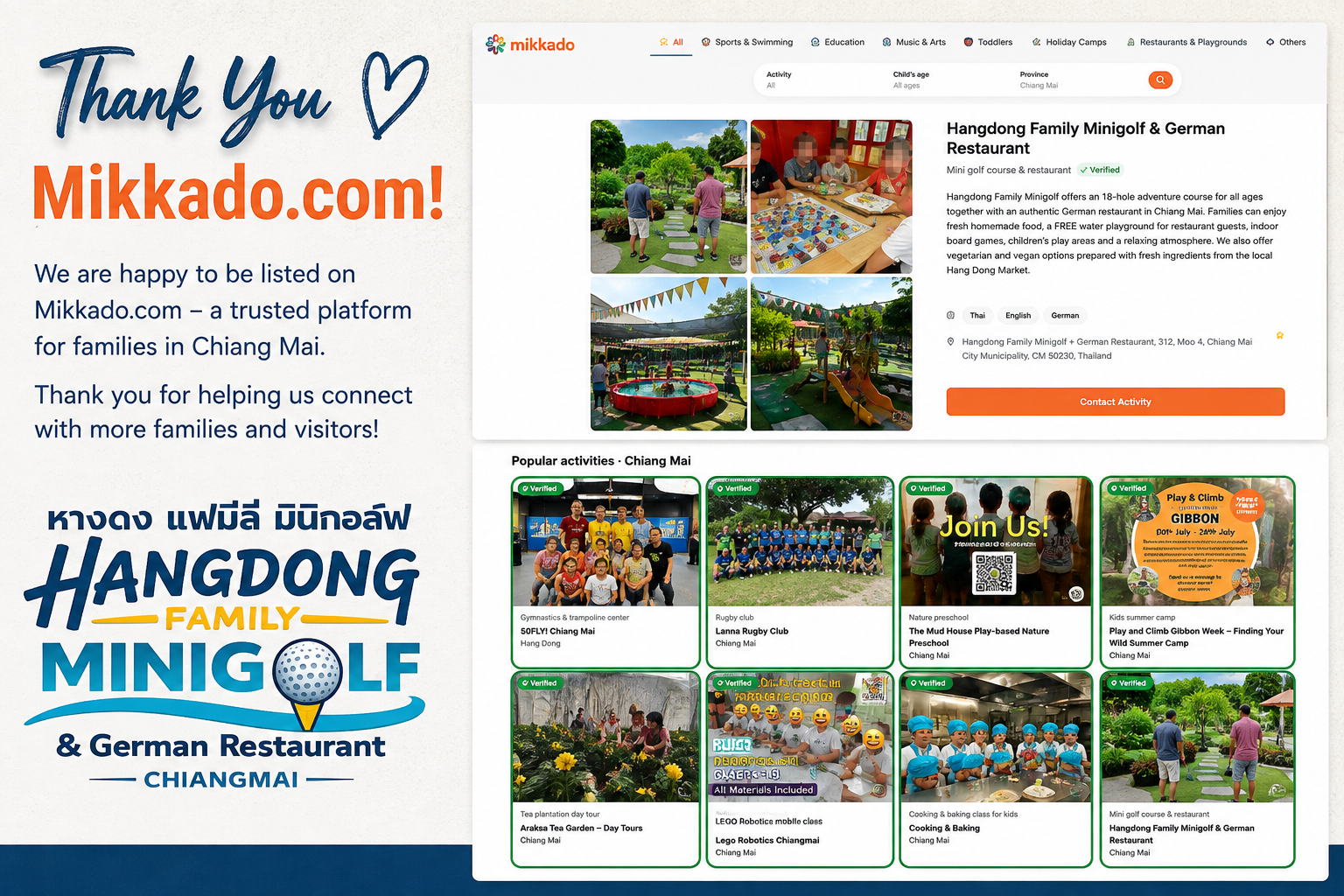 Thank You, Mikkado.com!