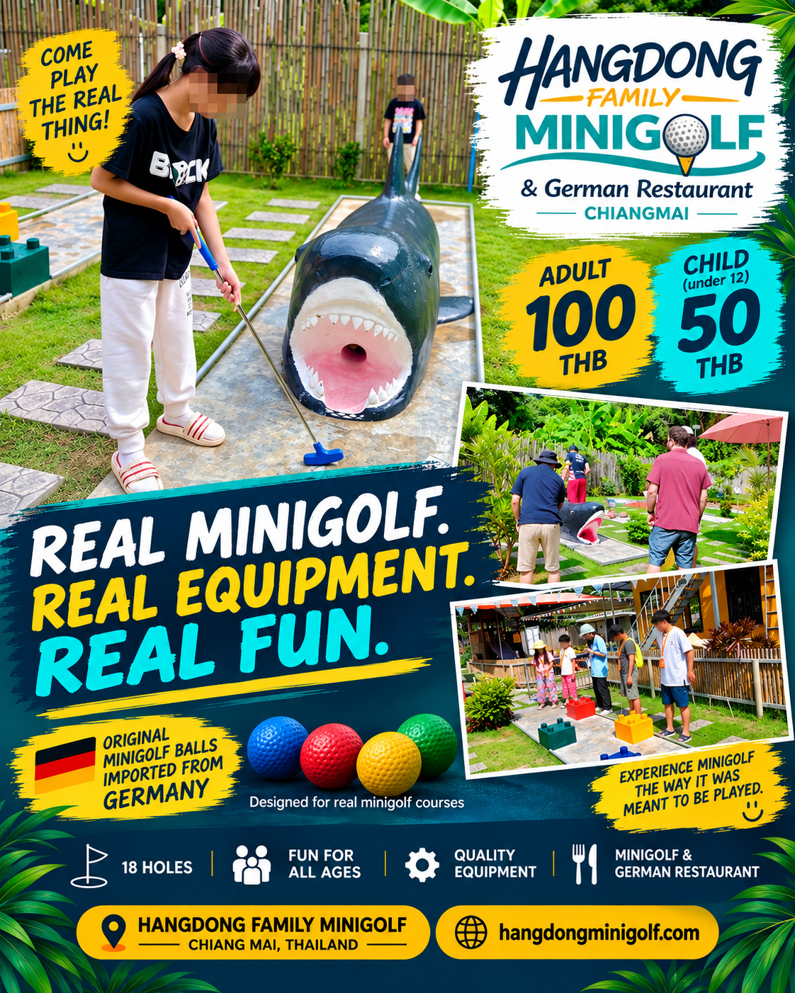 ⛳ REAL MINIGOLF. REAL EQUIPMENT. REAL FUN. 🇩🇪