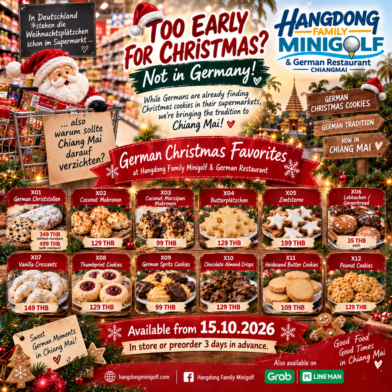 🎄 TOO EARLY FOR CHRISTMAS?Not in Germany! 😂